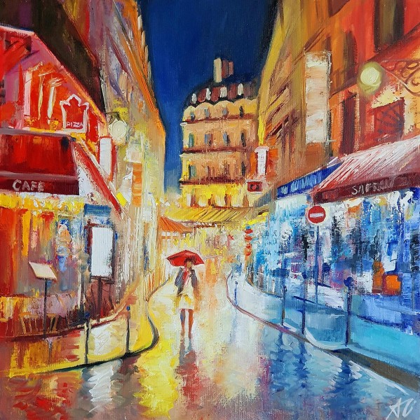 Sous la pluie